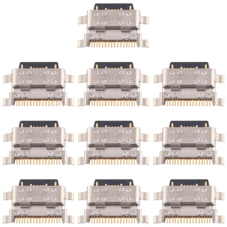 10pcs Original Charging Port Connector, For Motorola Moto G15 Power, For Motorola Moto G05, For Motorola Moto G15, For Motorola Moto G35, For Motorola Moto Edge 50, For Motorola Moto Razr 50 5G, For Motorola Moto G9, For Motorola Moto G34              ...