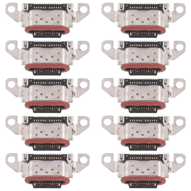 10pcs Original Charging Port Connector, For Motorola Moto G15 Power, For Motorola Moto G05, For Motorola Moto G15, For Motorola Moto G35, For Motorola Moto Edge 50, For Motorola Moto Razr 50 5G, For Motorola Moto G9, For Motorola Moto G34              ...