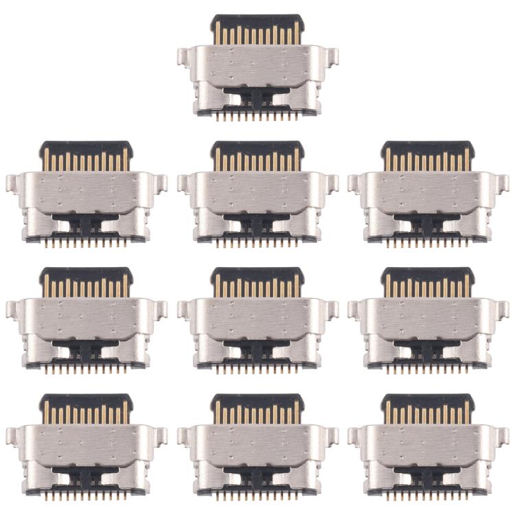 10pcs Original Charging Port Connector, For Motorola Moto G15 Power, For Motorola Moto G05, For Motorola Moto G15, For Motorola Moto G35, For Motorola Moto Edge 50, For Motorola Moto Razr 50 5G, For Motorola Moto G9, For Motorola Moto G34              ...
