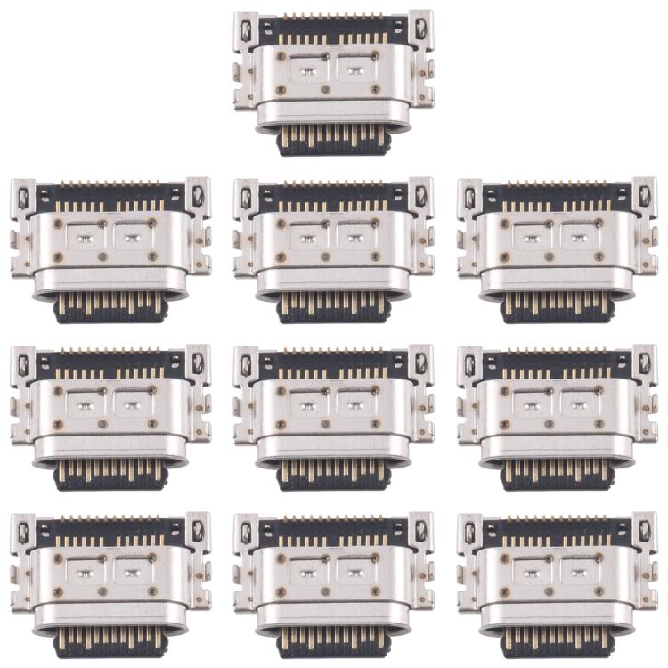 10pcs Original Charging Port Connector, For Motorola Moto G15 Power, For Motorola Moto G05, For Motorola Moto G15, For Motorola Moto G35, For Motorola Moto Edge 50, For Motorola Moto Razr 50 5G, For Motorola Moto G9, For Motorola Moto G34              ...