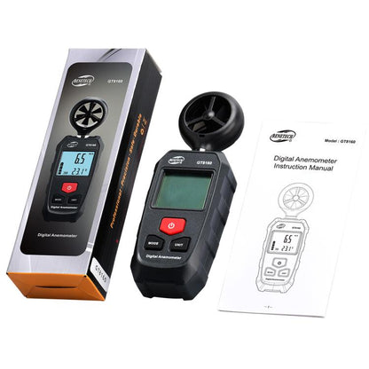 BENETECH GT8160 Handheld Wind Speed / Temperature Measuring Anemometer, GT8160