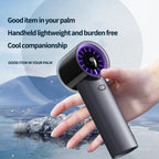 HX-F369 LED Digital Display High Speed Handheld Fan