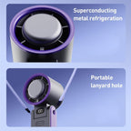 Y19 Smart Ice Compress Folding Handheld Fan