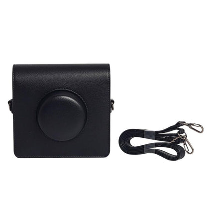 Full Body Leather Camera Case Bag with Strap, For FUJIFILM instax WIDE Evo