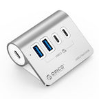 ORICO M3CU2-G2 4 in 1 Type-C to Dual USB and Dual Type-C Port Docking Hub, M3CU2-G2