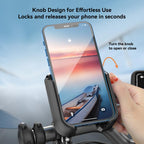 JOYROOM JR-ZS431 360 Rotation Dual Safety lock Bike Phone Mount, JR-ZS431