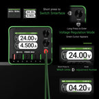 2UUL PC01 POWER MAX 200W Multi-Port Charger Adjustable Voltage Power Supply, US Plug, EU Plug