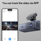 Yesido KM22 1K HD Dual Dash Camera Car Driving Recorder with 1.47 inch Screen, KM22