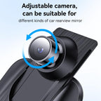 Yesido KM24 9.66 inch HD Image Reversing Assist CarPlay Streaming Rearview Mirror Dash Cam, KM24