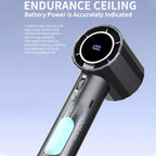 Onten F10 100-speed High-speed Turbine Handheld Fan