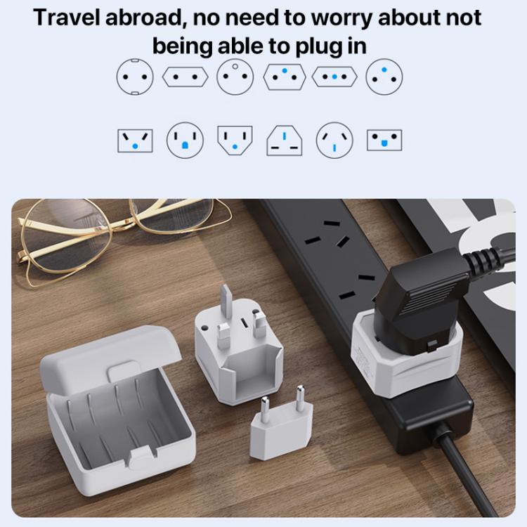 Yesido MC25 750W Universal Multifunction Travel Plug Adapter Kit with Storage Case, MC25