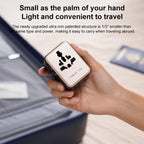 MOMAX UA22 1-World2 70W Dual AC Mini GaN Global Travel Fast Charging Socket, UA22(Black), UA22(Desert Gold)