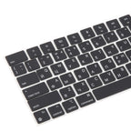 For MacBook A2681 A2941 A3113 A3114 10pcs US Small Enter Version Keycaps, Russian, Korean