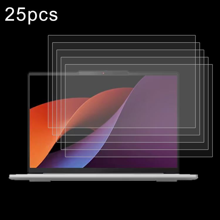 25pcs 9H 0.3mm Explosion-proof Tempered Glass Film, For Lenovo 100e Chromebook 2nd Gen 11.6, For Lenovo Yoga Pad Pro 14.5 inch, For Lenovo IdeaPad Slim 3 Gen10 14, For Lenovo IdeaPad Slim 5 Light 14, For Lenovo IdeaPad Slim 3 Gen8 15.6                 ...