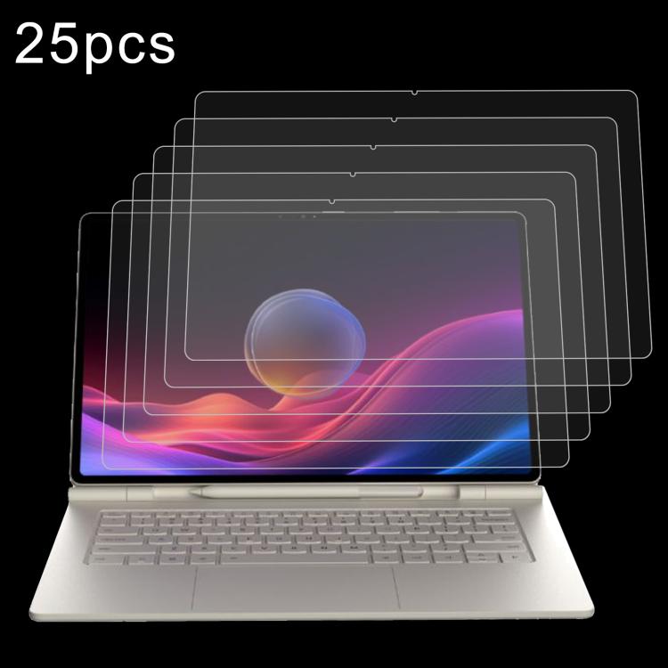 25pcs 9H 0.3mm Explosion-proof Tempered Glass Film, For Lenovo 100e Chromebook 2nd Gen 11.6, For Lenovo Yoga Pad Pro 14.5 inch, For Lenovo IdeaPad Slim 3 Gen10 14, For Lenovo IdeaPad Slim 5 Light 14, For Lenovo IdeaPad Slim 3 Gen8 15.6                 ...