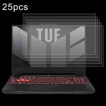 25pcs 9H 0.3mm Explosion-proof Tempered Glass Film, For ASUS Vivobook Go 14 / E1404FA 14, For ASUS Zenbook 14 OLED / UX3405MA 14, For ASUS TUF Gaming A15 FA507NVR 15.6, For ASUS Vivobook 15 M1502YA 15.6, For ASUS Vivobook Go 15 E1504FA 15.6            ...