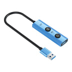 YCE V295A 5 in 1 USB3.0 HUB Adapter AI Docking Station, V295A