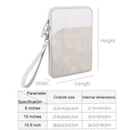 ND00S Felt Sleeve Protective Case Inner Carrying Bag, For 8 inch or Below Tablet, For 10 inch or Below Tablet, For 10.8 inch or Below Tablet