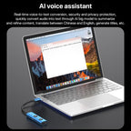 YCE V297A 7 in 1 USB-C / Type-C HUB Adapter AI Docking Station Support 8K Output, V297A