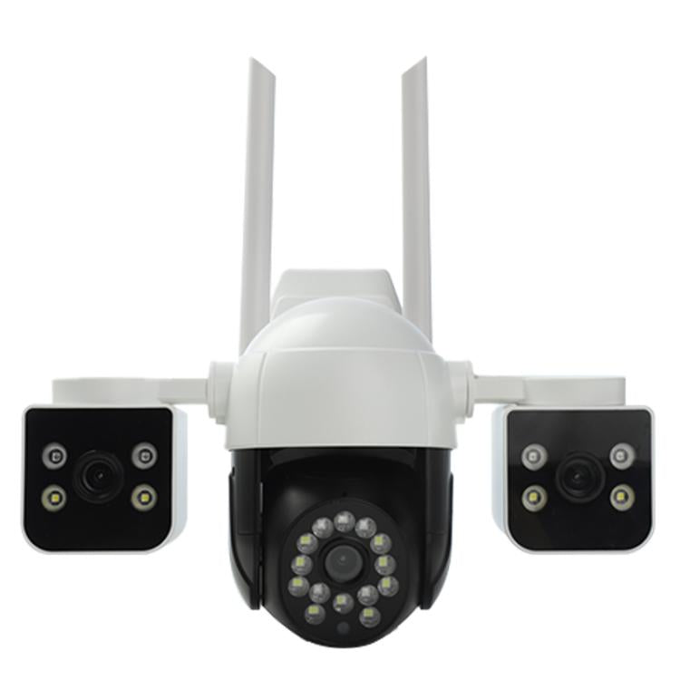 QX155 6MP Triple Camera WiFi Version Supports Humanoid Detection, EU Plug, US Plug, UK Plug, AU Plug