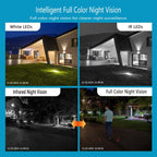 QX155 6MP Triple Camera WiFi Version Supports Humanoid Detection, EU Plug, US Plug, UK Plug, AU Plug
