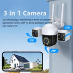 QX155 6MP Triple Camera SE Asia 4G Version Supports Humanoid Detection, EU Plug, US Plug, UK Plug, AU Plug