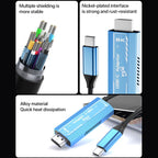 YCE-V286 Type-C to PD3.0 and HDMI 8K Adapter Cable, YCE-V286
