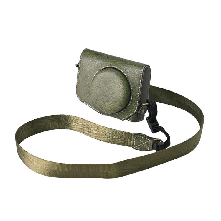 Retro Litchi Texture Leather Full Body Camera Case Bag with Strap, For Canon G7 X Mark III / G7X3, For Canon PowerShot SX740 HS