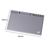 Mega-Idea B656 Desktop Insulation Heat-Resistant Silicone Pad, B656