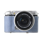 Retro Litchi Texture Leather Full Body Camera Case Bag with Strap, For FUJIFILM X-M5