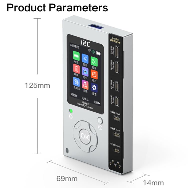 i2C A8S Multi-function Phone Repair Programmer, Host+7-15 Pro Max True Tone Board, Host+12-15 Plus True Tone Board, Host