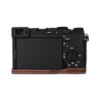 Litchi Texture PU Leather Camera Half Case Base, For Sony ILCE-7CM2 / Alpha 7C II, For Sony ILCE7RM5 / A7R5