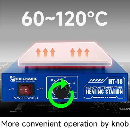 Mechanic HT-18 Intelligent Numerical Control Thermostatic Heating Platform, US Plug, EU Plug, UK Plug