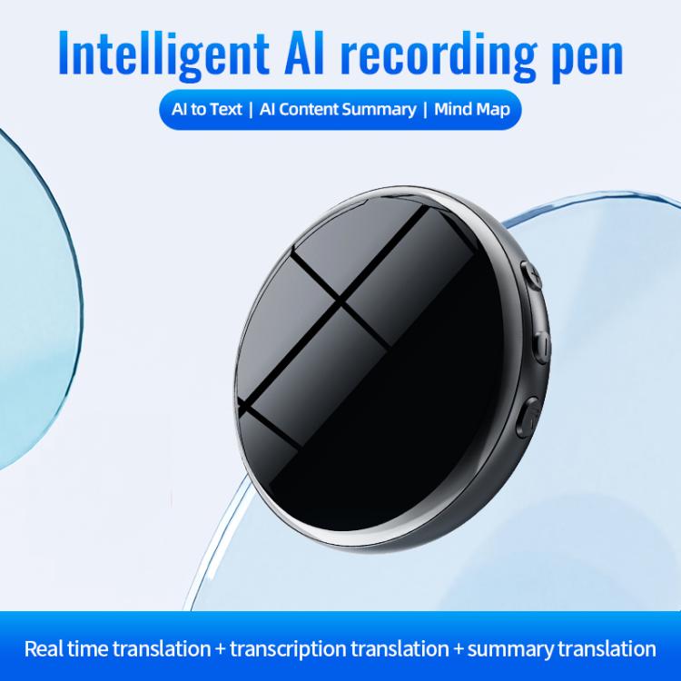 JNN M29A Portable Smart AI Magnetic Recorder Support APP Control, 8GB, 16GB, 32GB, 64GB, 128GB