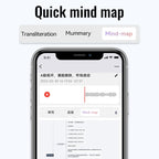 JNN M29A Portable Smart AI Magnetic Recorder Support APP Control, 8GB, 16GB, 32GB, 64GB, 128GB