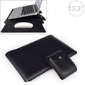 PU05 Sleeve Leather Case Carrying Bag with Small Storage Bag, for 13.3 inch Laptop, for 14.1 inch Laptop, for 15.4 inch Laptop