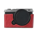 Litchi Texture PU Leather Camera Half Case Base, For Panasonic LUMIX S9