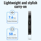 JNN A6 Portable Smart AI Magnetic Recorder Support APP Control, 8GB, 16GB, 32GB, 64GB, 128GB