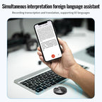 JNN A6 Portable Smart AI Magnetic Recorder Support APP Control, 8GB, 16GB, 32GB, 64GB, 128GB