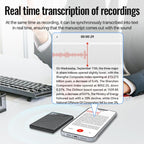 JNN A5 OLED Display Smart AI Magnetic Recorder Support APP Control, 8GB, 16GB, 32GB, 64GB, 128GB
