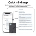 JNN A5 OLED Display Smart AI Magnetic Recorder Support APP Control, 8GB, 16GB, 32GB, 64GB, 128GB