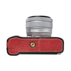 Litchi Texture PU Leather Camera Half Case Base, For FUJIFILM X-M5