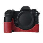 Litchi Texture PU Leather Camera Half Case Base, For Nikon Z6III