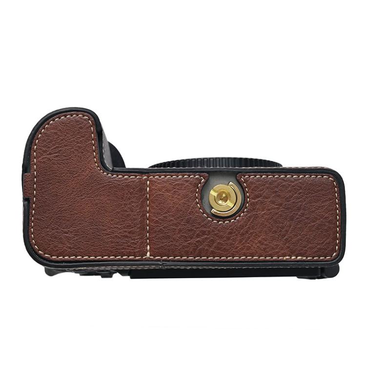 Litchi Texture PU Leather Camera Half Case Base, For Nikon Z6III