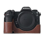 Litchi Texture PU Leather Camera Half Case Base, For Nikon Z6III