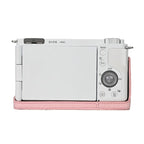 Litchi Texture PU Leather Camera Half Case Base, For Sony ZV-E10