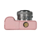 Litchi Texture PU Leather Camera Half Case Base, For Sony ZV-E10
