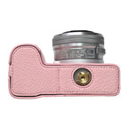 Litchi Texture PU Leather Camera Half Case Base, For Sony Alpha ZV-E10 II / ZV-E10M2