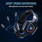 ONIKUMA GT806 Tri-mode Bluetooth 2.4G Wired E-sports Game Headset, GT806