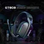 ONIKUMA GT808 Tri-mode Bluetooth 2.4G Wired E-sports Game Headset, GT808